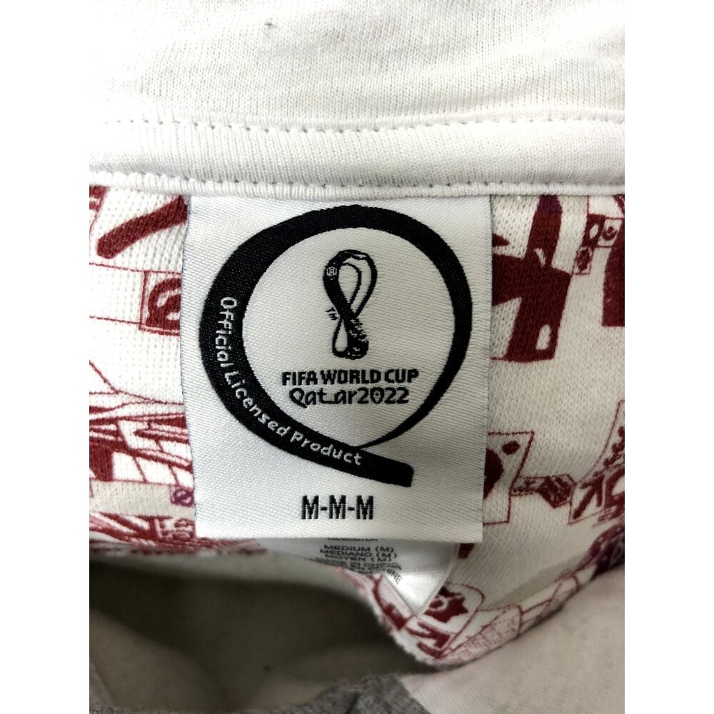 FIFA Mens Hoodie Size Medium World Cup Qatar 2022 Premium Fleece - Picture 6 of 6